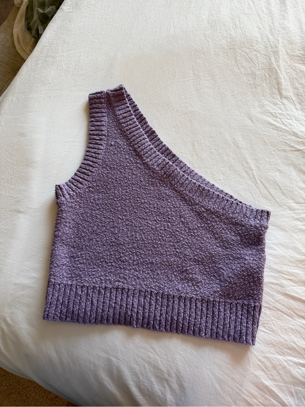 Madewell One Shoulder Sweater Top